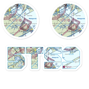 Big Duke's Place Airport (5TS9) VFR Sectional Sticker Pack