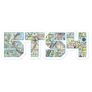 Mc Entire Airport (5TS4) VFR Sectional Sticker