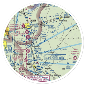 Chan-C Airport (5TS2) VFR Sectional Sticker (30 mile)