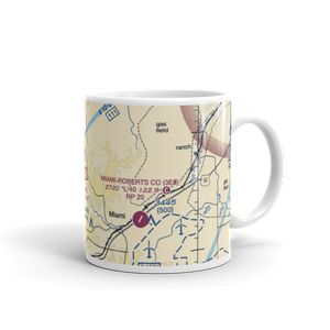 Willis N Clark Airport (5TE8) VFR Sectional  Mug