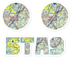 Seagoville Airport (5TA9) VFR Sectional Sticker Pack