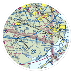 Creasy Airport (5TA5) VFR Sectional Sticker (30 mile)
