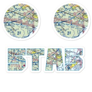 Creasy Airport (5TA5) VFR Sectional Sticker Pack