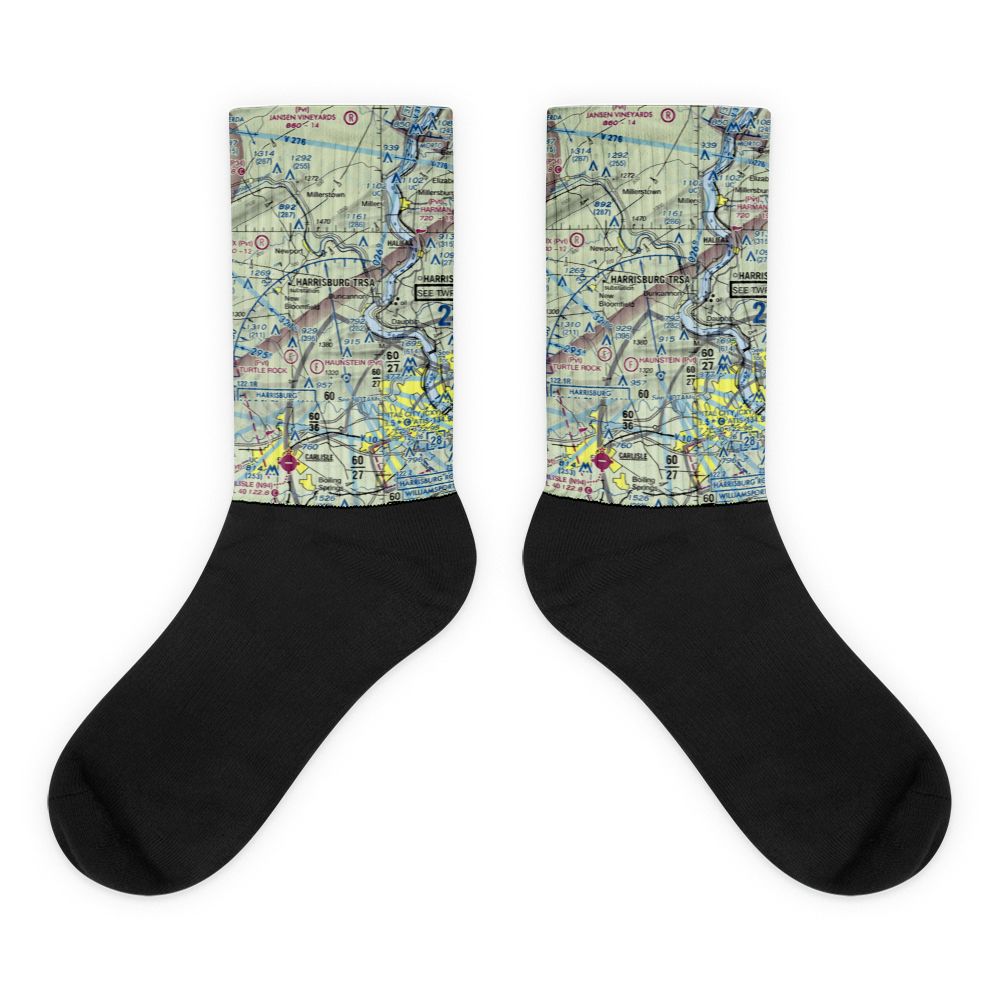 Chestnut Hill Airport (5PS5) VFR Sectional Socks 