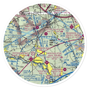 Hansen Airport (5PS4) VFR Sectional Sticker (30 mile)