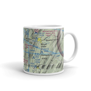 Lincoln Farms Airport (5PN8) VFR Sectional  Mug