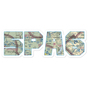 Shield Farm Airport (5PA6) VFR Sectional Sticker