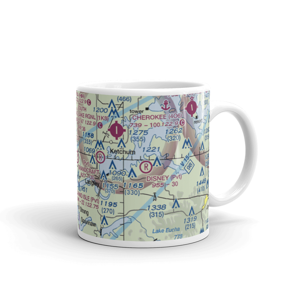 Stearmans Roost Airport (5OK3) VFR Sectional  Mug 