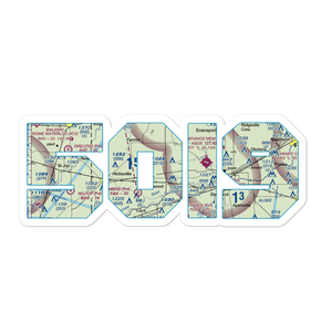 Rogers Private Airport (5OI9) VFR Sectional Sticker