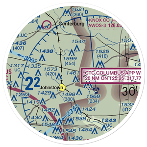 Mc Knight Airport (5OI8) VFR Sectional Sticker (20 mile)