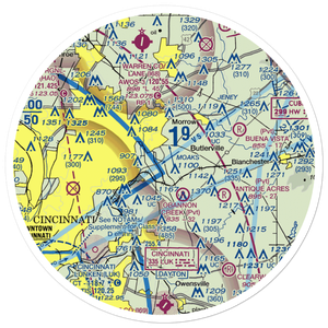 Rohrer Airport (5OI0) VFR Sectional Sticker (30 mile)