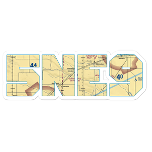 Dodson Brothers Airport (5NE9) VFR Sectional Sticker