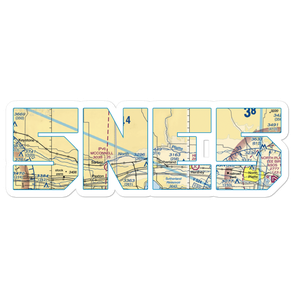 Trego Airport (5NE5) VFR Sectional Sticker