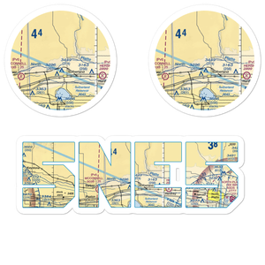 Trego Airport (5NE5) VFR Sectional Sticker Pack