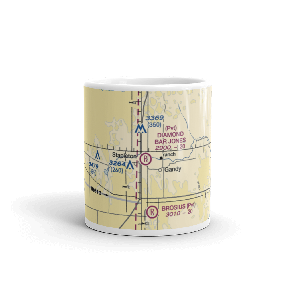 Diamond Bar Jones Airport (5NE3) VFR Sectional  Mug 