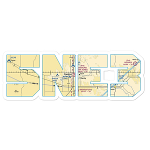 Diamond Bar Jones Airport (5NE3) VFR Sectional Sticker