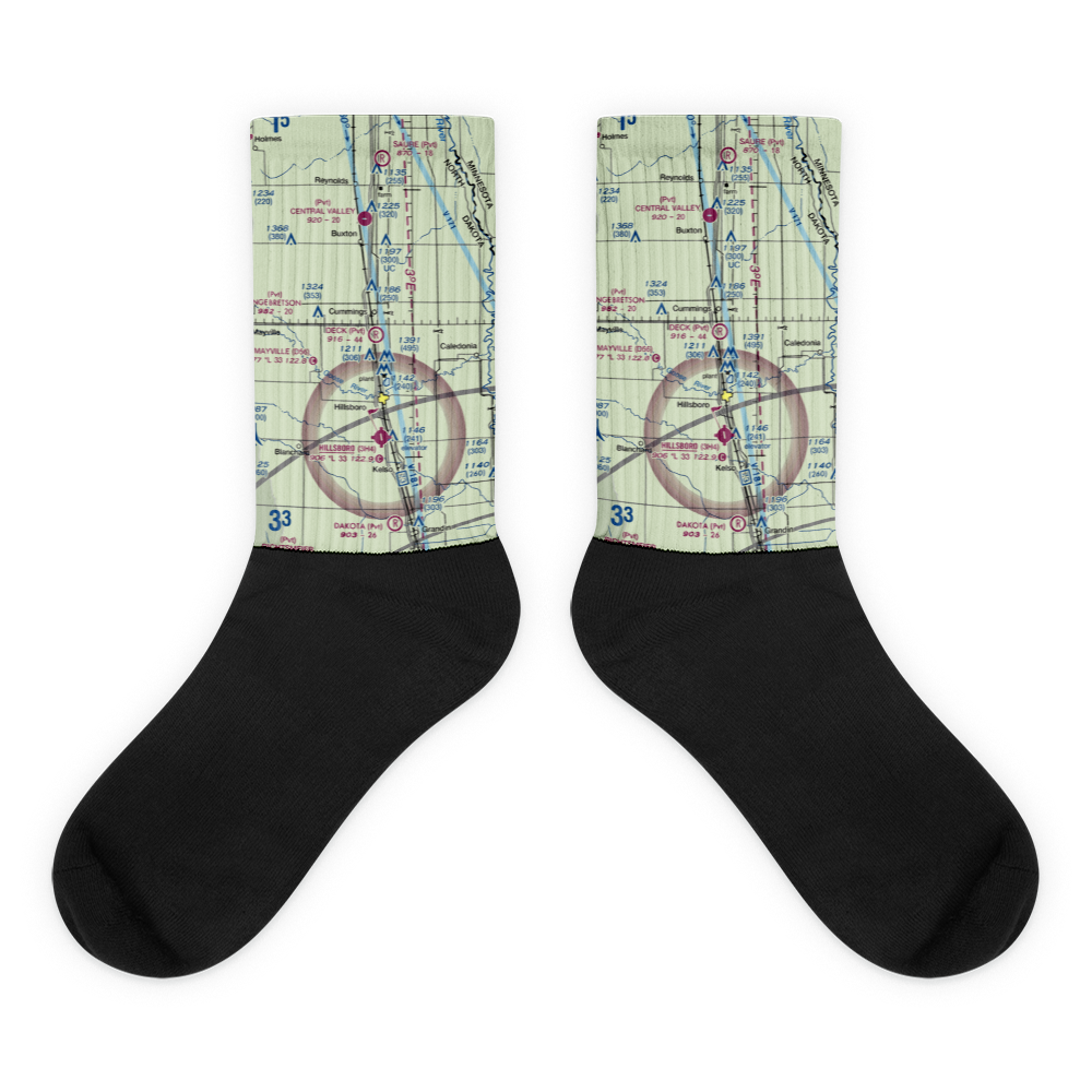 Deck Airport (5ND9) VFR Sectional Socks 