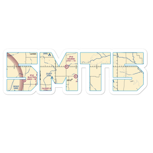 Unrau Airport (5MT5) VFR Sectional Sticker
