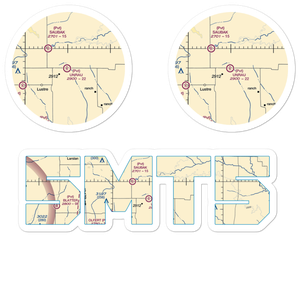 Unrau Airport (5MT5) VFR Sectional Sticker Pack