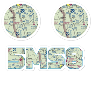 Ball Airport (5MS8) VFR Sectional Sticker Pack