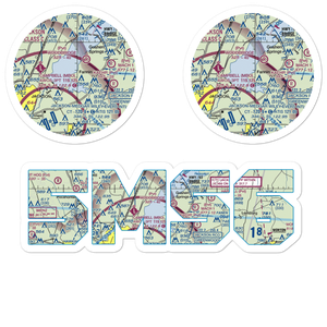 Dee's Strip (5MS6) VFR Sectional Sticker Pack