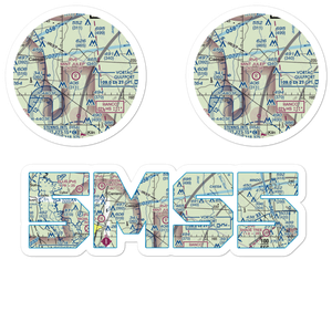 Mint Julep Airpark (5MS5) VFR Sectional Sticker Pack