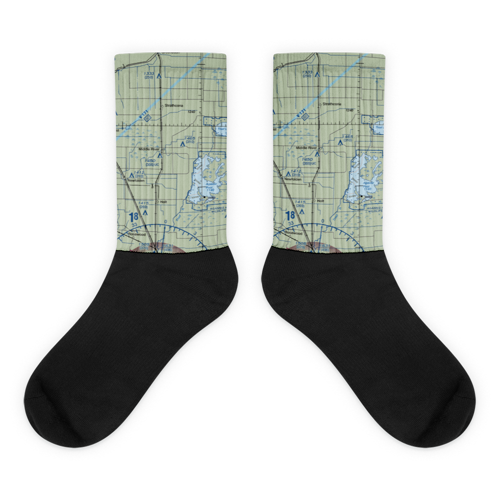 Chanlin Field (5MN9) VFR Sectional Socks 