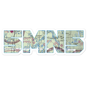 Barnes Airport (5MN5) VFR Sectional Sticker