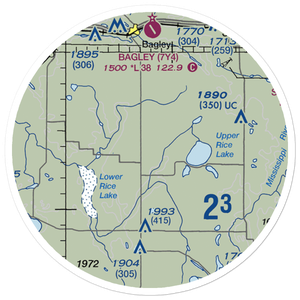 Hoiland Field (5MN2) VFR Sectional Sticker (20 mile)