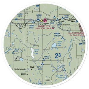 Hoiland Field (5MN2) VFR Sectional Sticker (30 mile)