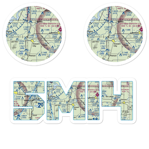 Anderson Airport (5MI4) VFR Sectional Sticker Pack