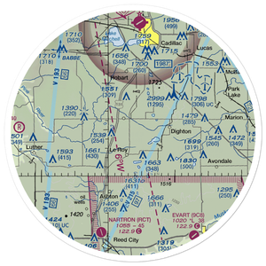 Mc Question's Airport (5MI2) VFR Sectional Sticker (30 mile)