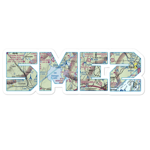 Frogg Island Seaplane Base (5ME2) VFR Sectional Sticker