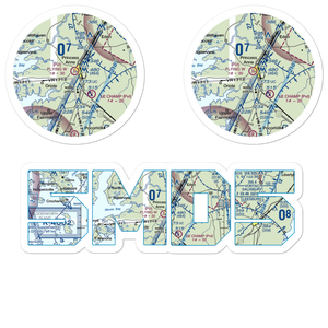 Flying W Airport (5MD5) VFR Sectional Sticker Pack