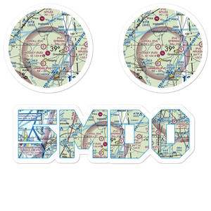 Marble Head Farm Airport (5MD0) VFR Sectional Sticker Pack