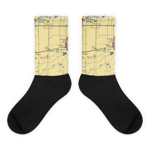 Jack Poore Airport (5KS8) VFR Sectional Socks