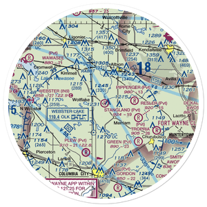 Stangland Airport (5IN9) VFR Sectional Sticker (30 mile)