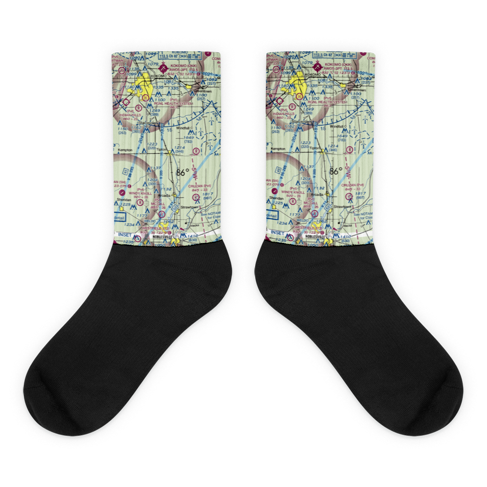 Tragesser Airport (5IN3) VFR Sectional Socks 
