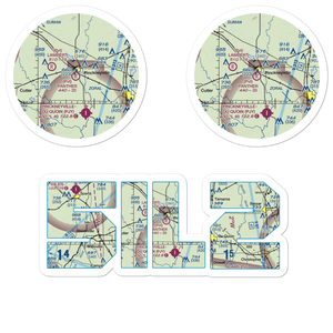 Panther Field (5IL2) VFR Sectional Sticker Pack