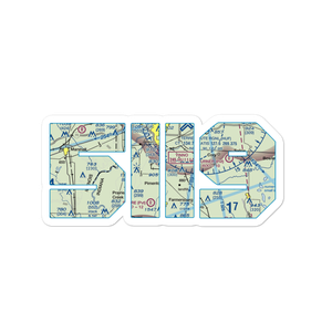 Aero Plaines Airport (5II9) VFR Sectional Sticker