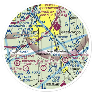 Miles Field (5II2) VFR Sectional Sticker (20 mile)