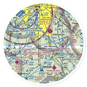 Miles Field (5II2) VFR Sectional Sticker (30 mile)