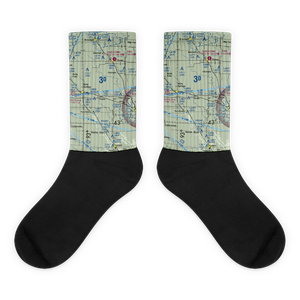 Folkerts Airport (5IA5) VFR Sectional Socks