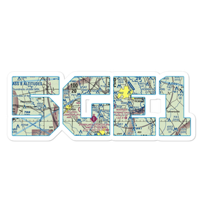 Peachtree Landings Airport (5GE1) VFR Sectional Sticker