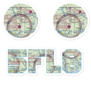 Chipola Airpark (5FL8) VFR Sectional Sticker Pack