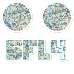 Byrd Air Field (5FL4) VFR Sectional Sticker Pack