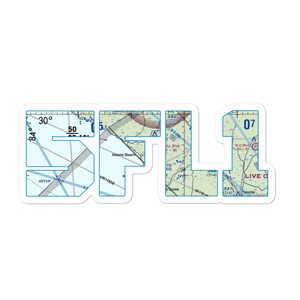 Ezell Airport (5FL1) VFR Sectional Sticker