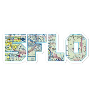 Dusty Airpatch Airport (5FL0) VFR Sectional Sticker