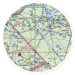 Able Airpark (5FD5) VFR Sectional Sticker (30 mile)