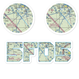 Able Airpark (5FD5) VFR Sectional Sticker Pack
